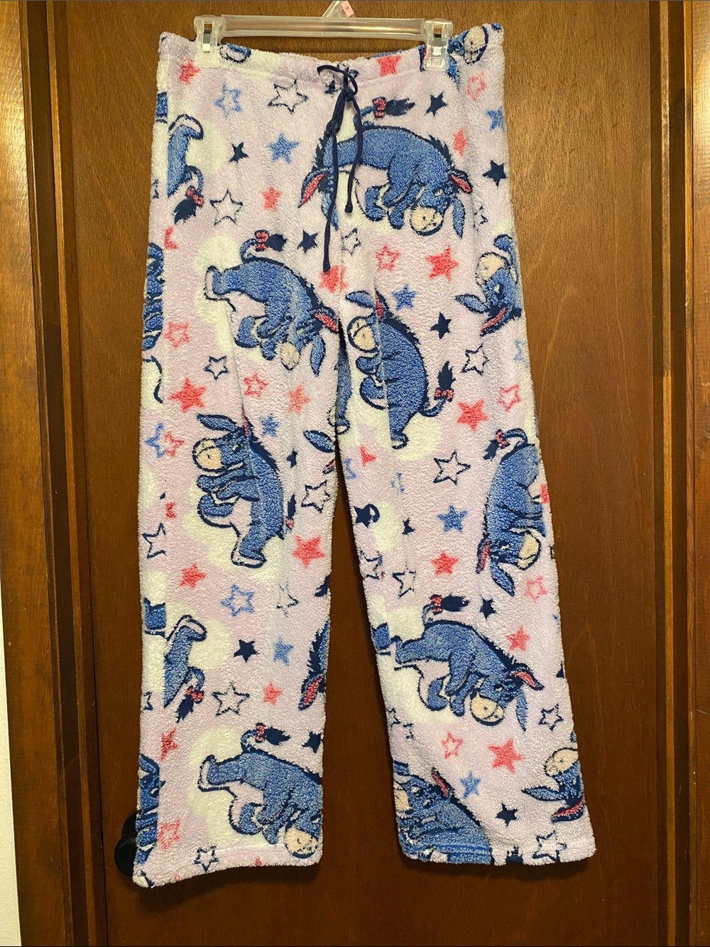 Kids' Eeyore Fleece Pajama Pants - Blue & Pink